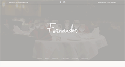 Desktop Screenshot of fernandosrestaurants.com